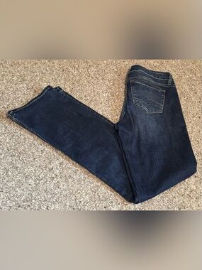 Silver Jeans Co Suki Slim Bootcut Jeans Womens Medium Wash Button Fly L93639